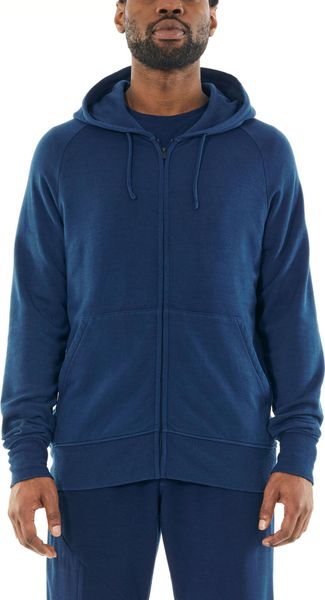 M Nature Dye Helliers Long Sleeve Zip Hood