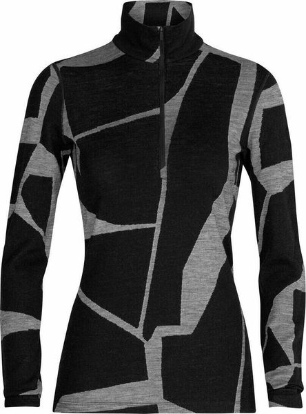 Women 250 Vertex Long Sleeve Half Zip Fractured Landscapes