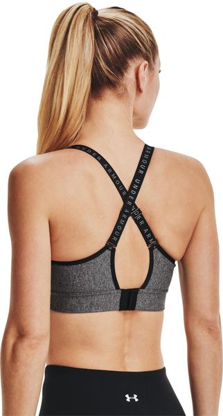 Women's UA Infinity Mid Heather Cover Sports Bra