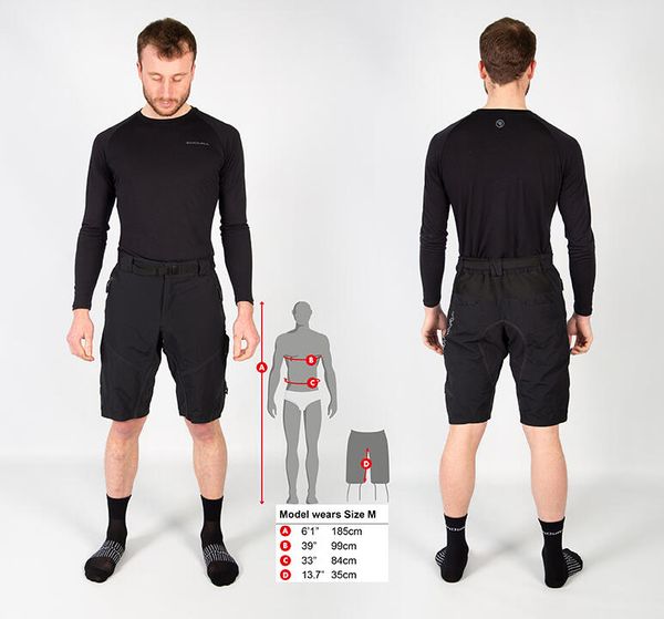 Hummvee Short II mit Innenhose