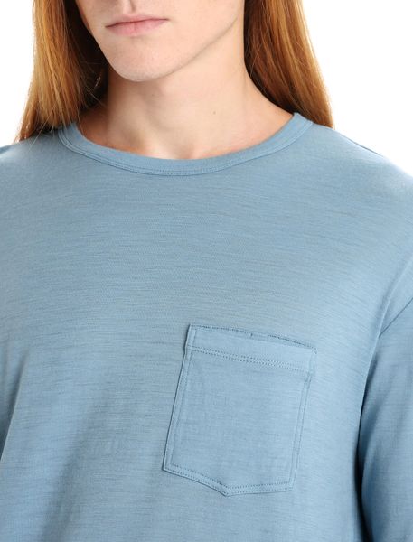 M Granary Long Sleeve Pocket Tee