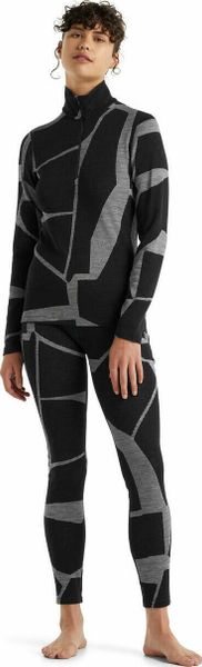 Women 250 Vertex Long Sleeve Half Zip Fractured Landscapes