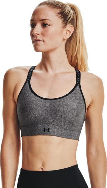 Women's UA Infinity Mid Heather Cover Sports Bra