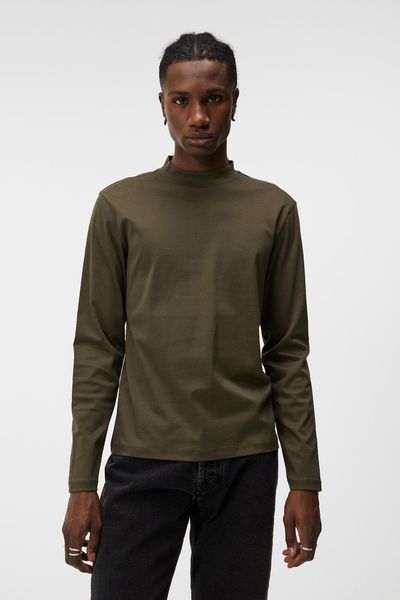 Ace Mock Neck LS T-shirt