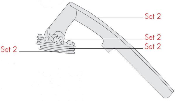 Vario - Griff Set (set 2)