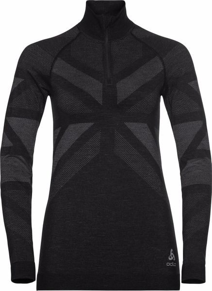 BL TOP Turtle Neck Long Sleeve Half Zip Kinship Warm