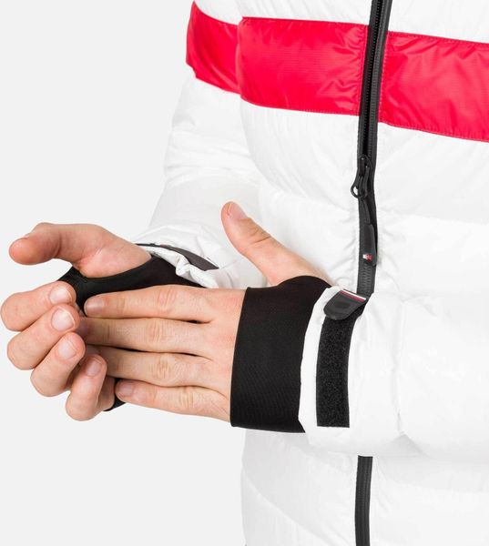 Colour Block Quilted Down Jacket