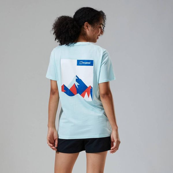W Boyfriend Dolomites Mtn SS Tee