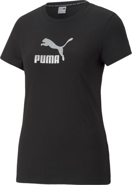 Brand Love Metallic Logo Tee