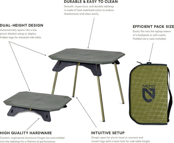 Moonlander Dual Height Table
