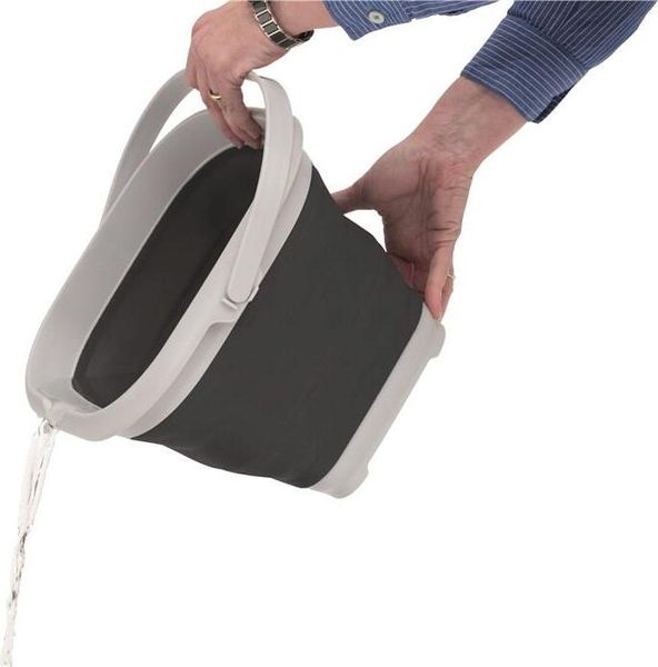Collaps Bucket Square W/Lid Navy Night