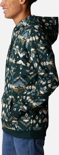 M Columbia Logo Printed Hoodie