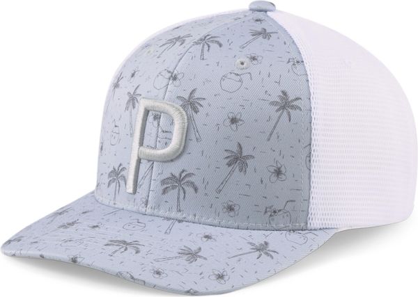 Tropical Bliss P Trucker Snapback Cap