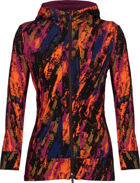 Women Quantum III Long Sleeve Zip Hoodie Sedimentary
