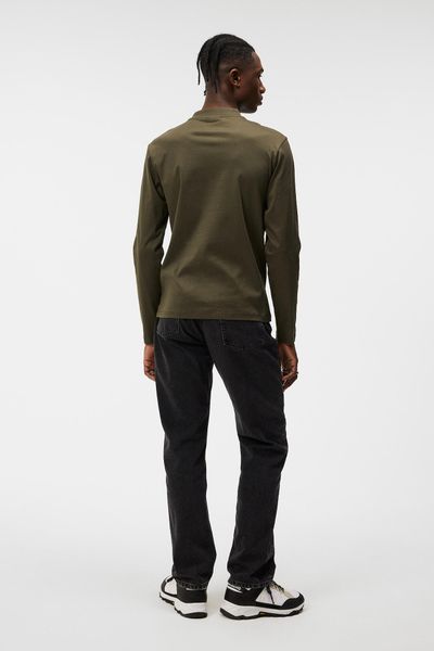 Ace Mock Neck LS T-shirt