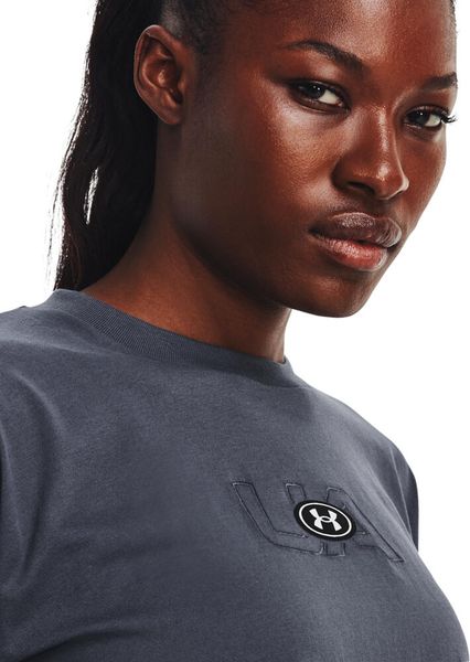 Women's UA Branded Logo Crop Short Sleeve