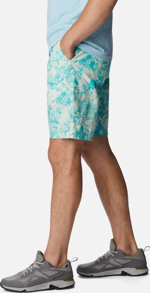Washed Out Printed Short