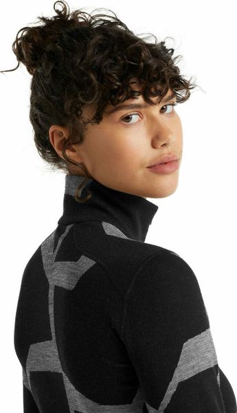 Women 250 Vertex Long Sleeve Half Zip Fractured Landscapes