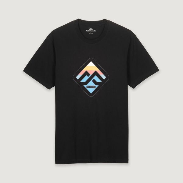 Horizon Print MNS Short Sleeve Tee