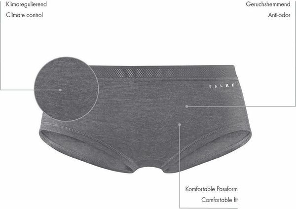 Damen Panty Silk-wool