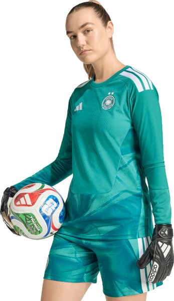 Germany 26 Home Authentic Goalkeeper Long Sleeve Jersey