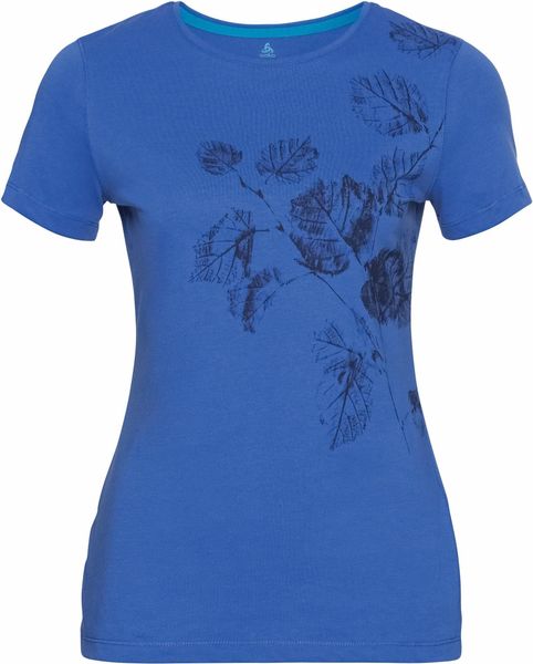 T-shirt Short Sleeve Crew Neck Kumano Print