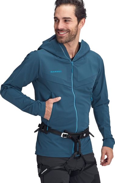 Aenergy Pro Softshell Hooded Jacket Men