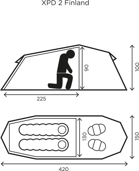 XPD Finland 2 Tent