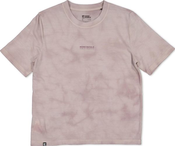 Womens Icon Merino Air-con Relaxed Tee Tie Dyed