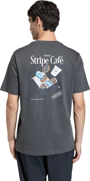 Coffee Cafe Donut Box Graphic T-shirt