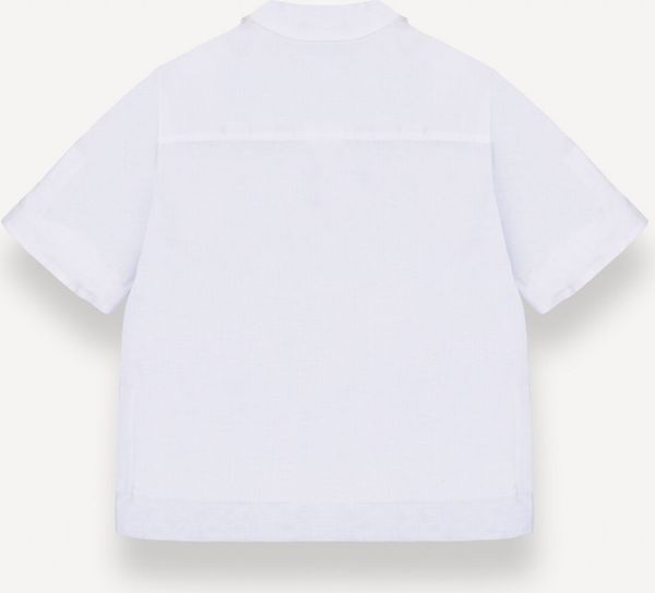 Linen Shirt With Bottom Vents