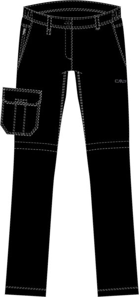 Woman Zip OFF Pant
