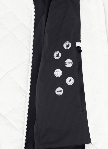 L Down Jacket with Fur