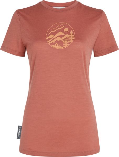 Women Merino 150 Tech Lite Short Sleeve Tee Camping Circle