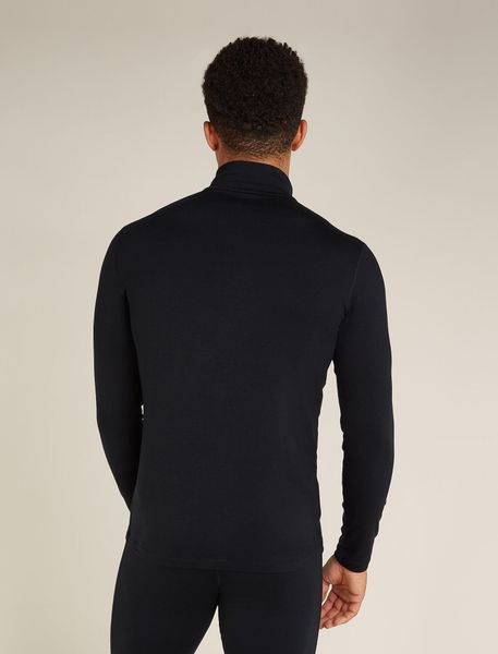 Men Merino Blend Core Heavyweight Long Sleeve Half Zip
