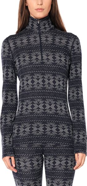W 250 Vertex Long Sleeve Half Zip Crystalline