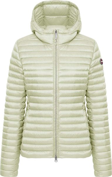 Quilted Jacket With Hood, Natural Down Light Weight