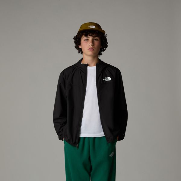 Boys Never Stop Hooded Windwall Jacket