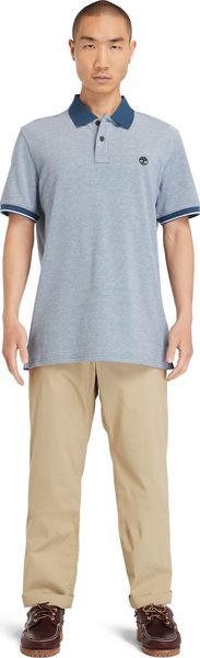 Mens Oxford Short Sleeve Polo