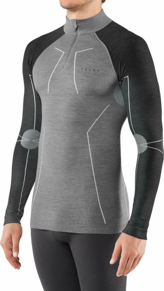 Herren Langarmshirt Wool-tech