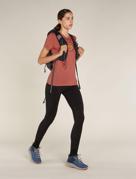 Women Merino 150 Tech Lite Short Sleeve Tee Camping Circle