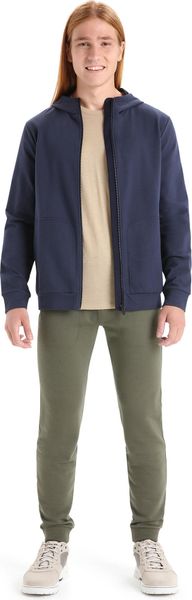 M Central Classic Long Sleeve Zip Hoodie