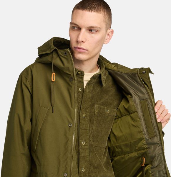 Mens Water Resistant Fishtail Parka