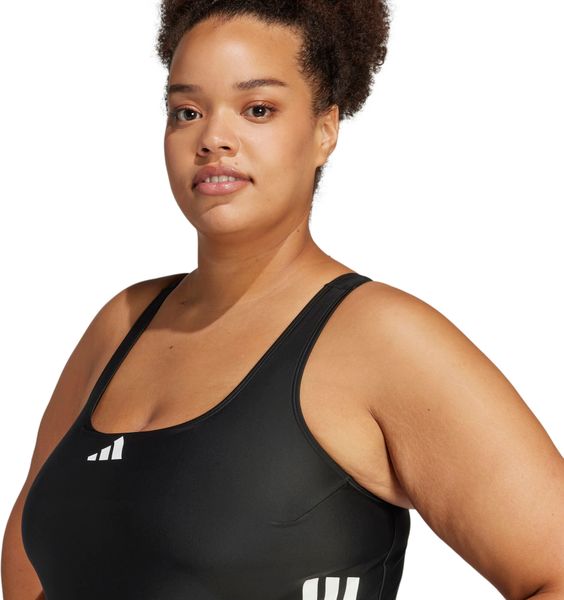3 Stripes C-back Swimsuit (plus Size)