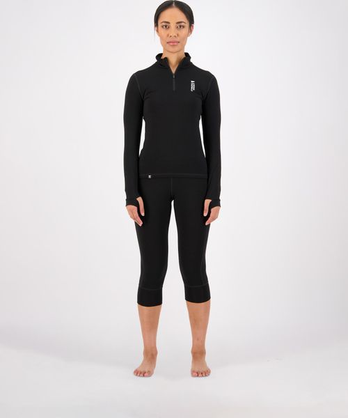 Womens Cascade Merino Base Layer 1/4 Zip Long Sleeve