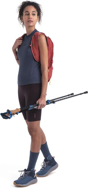 Women Merino 200 Hike Mock Neck Tank Top