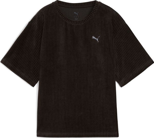 Essentials Elevated Relaxed Velour Rib Tee