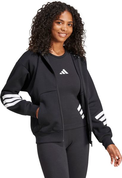 Future Icons Three Stripes Full Zip Hoodie
