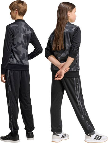 Seasonal Essential Junior Camouflage Tricot 3 Stripes All Over Printed Tracksuit