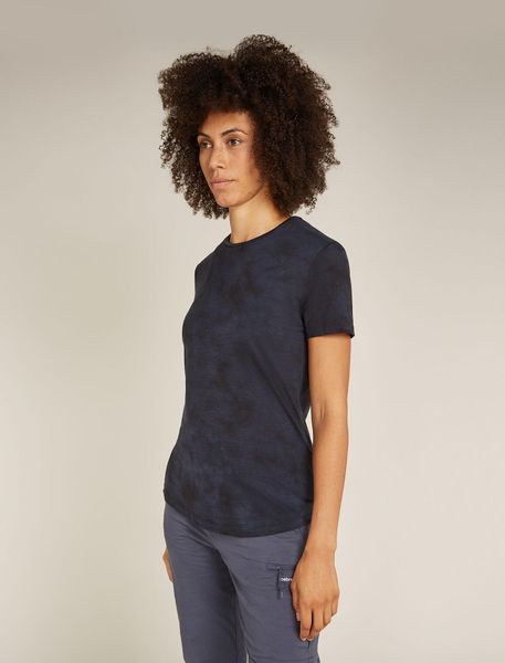 Women Merino Blend 125 Cool-lite Sphere Short Sleeve Tee Cloud Dye